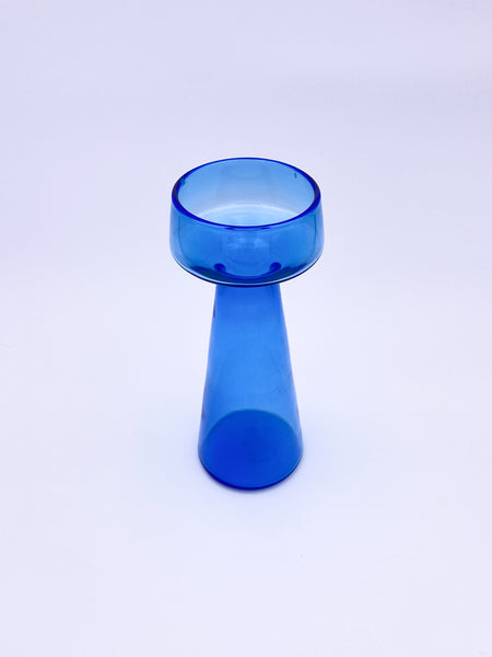 Mid-Century Modern Blue Vase