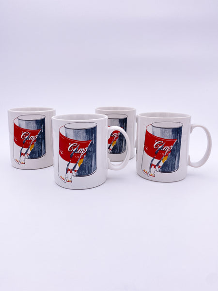 Set of 2 Andy Warhol Mugs