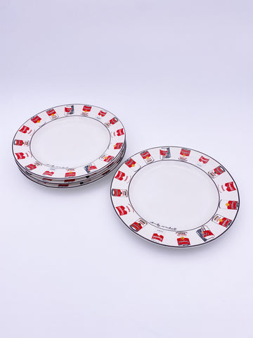 Andy Warhol dessert plates