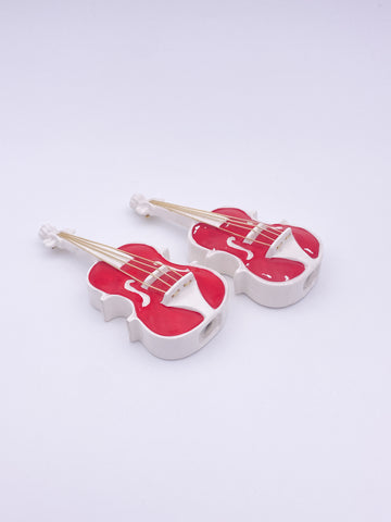 Violin Salt & Pepper Shakers