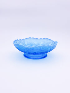 Opalescent Blue Dish