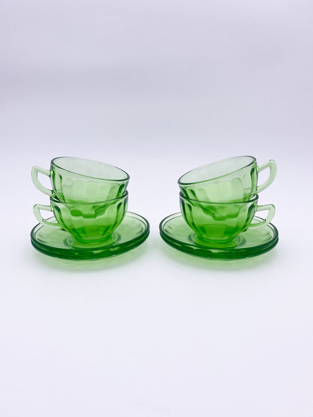 Petal Pattern Cup and Saucer Set