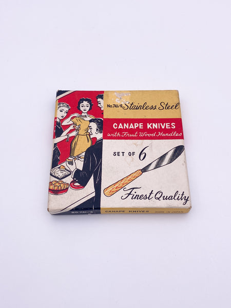 Canapé Knives Set