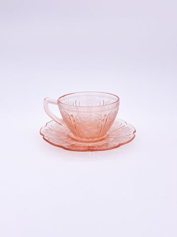 Cherry Blossom Cup and Saucer Set