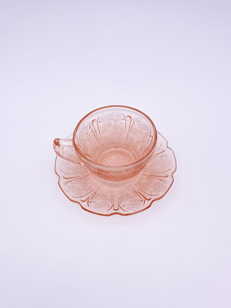 Cherry Blossom Cup and Saucer Set