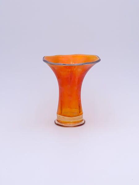 Marigold Iridescent Vase