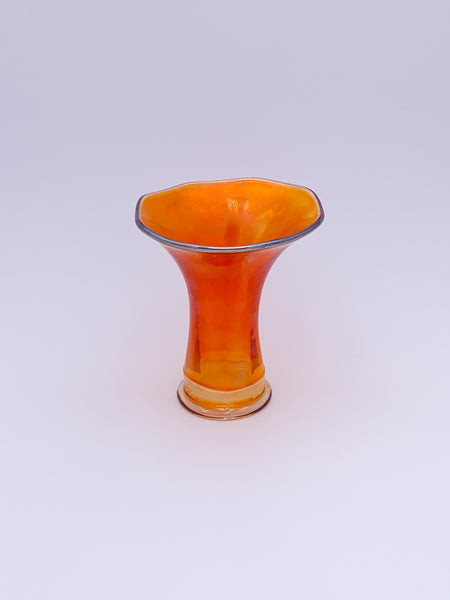 Marigold Iridescent Vase