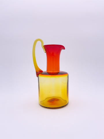 Mid-Century Modern Amberina Pitcher