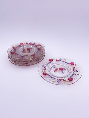 Colored Fruits Dessert Plate