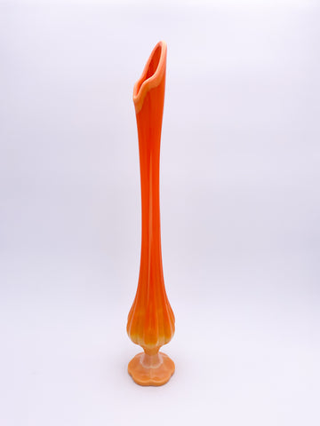 Tall Mid-Century Modern Footed Vase