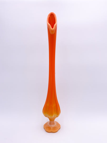 Tall Mid-Century Modern Footed Vase