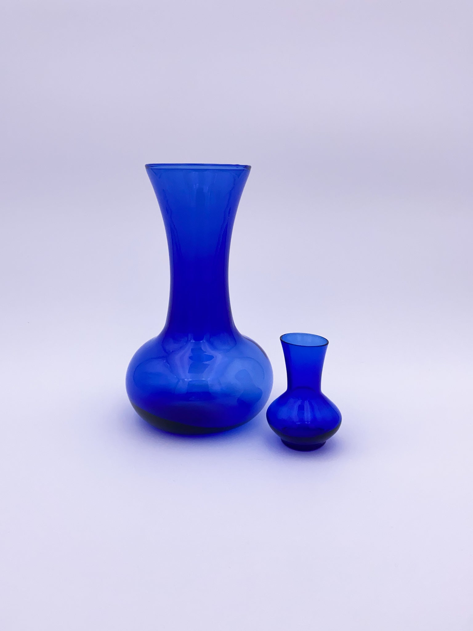 Cobalt Vases Set