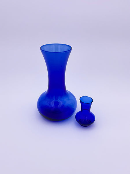 Cobalt Vases Set