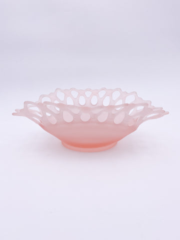 Satin Glass Lace Bowl
