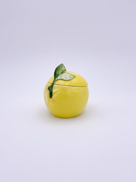 Lemon Ceramic Jar