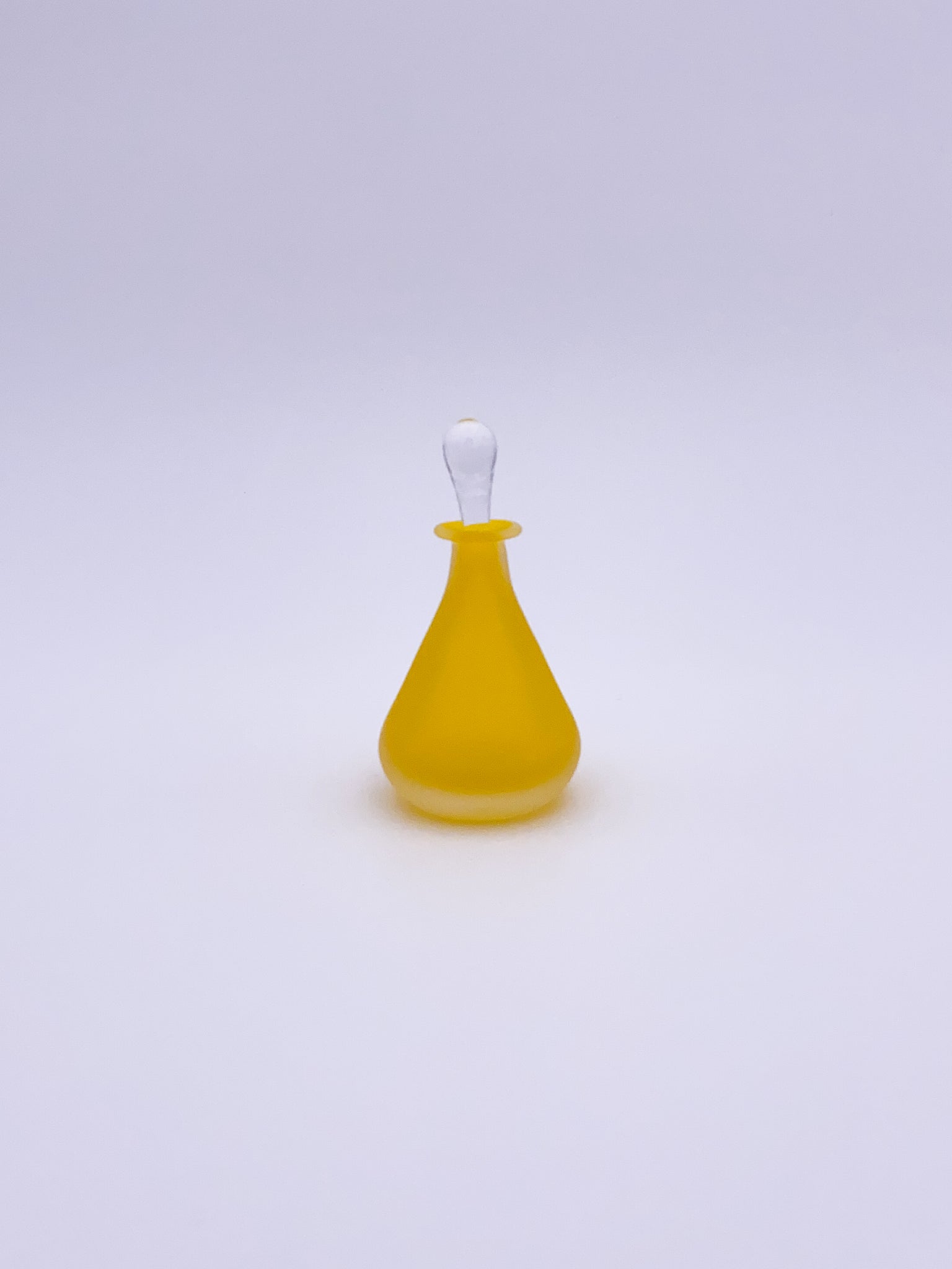 Satin Glass Perfume Decanter