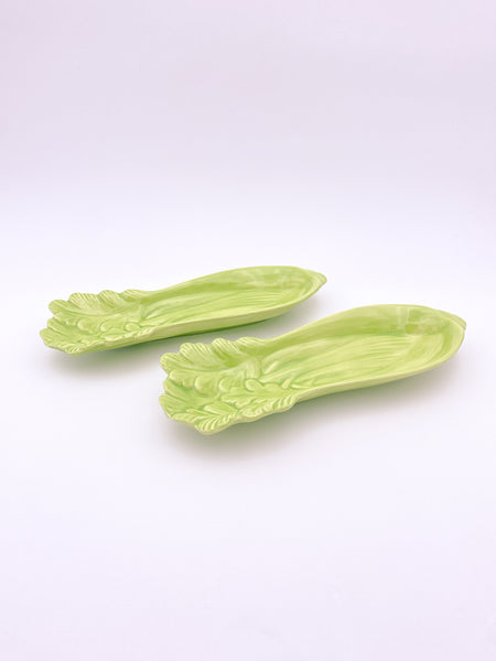 Set of 2 Celery Dishes
