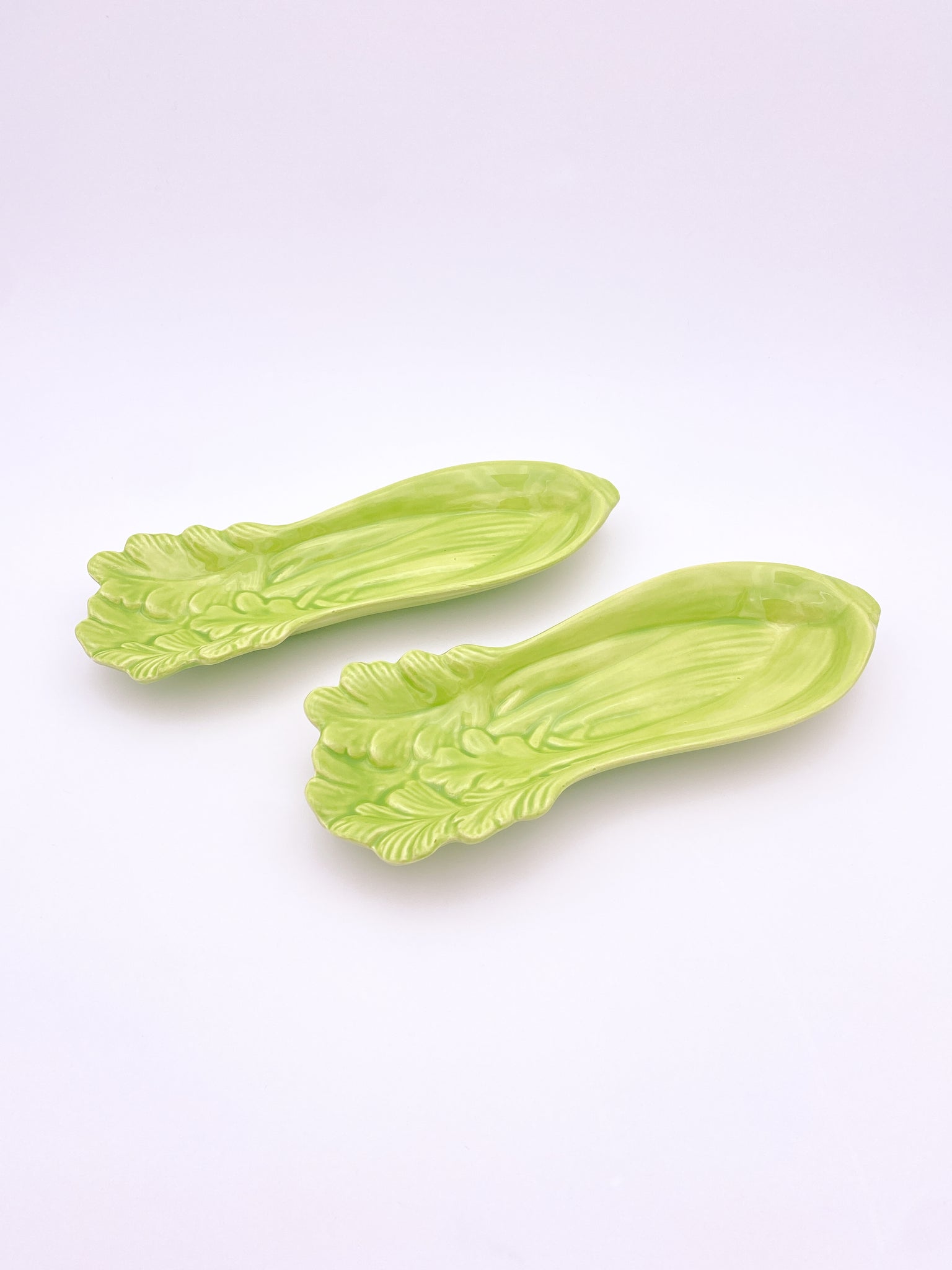 Set of 2 Celery Dishes