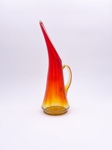 Mid-Century Amberina Pitcher