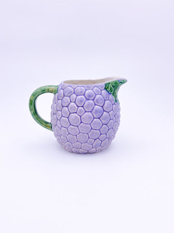 Ceramic Grape Pitcher