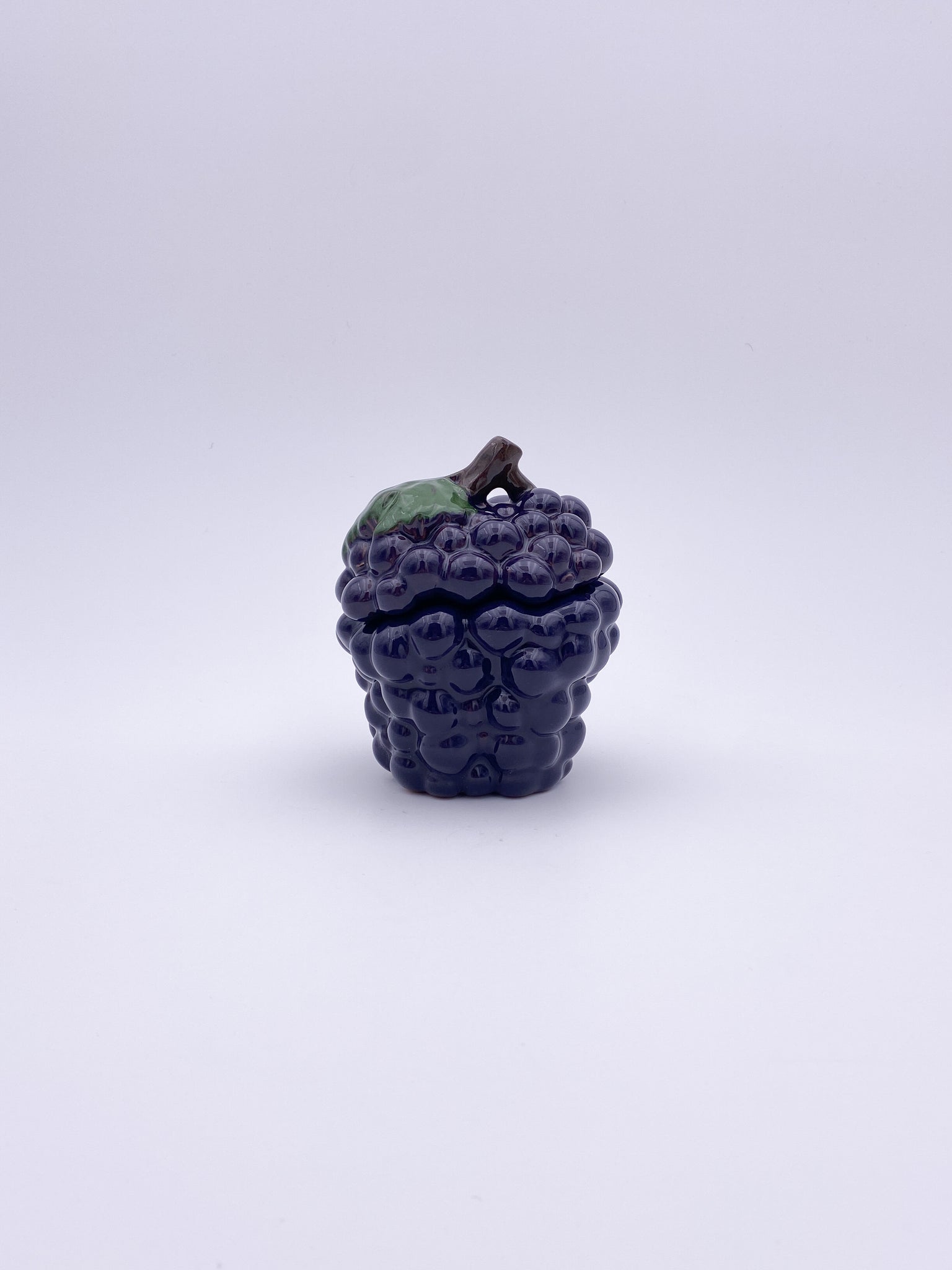 Grape Ceramic Jar