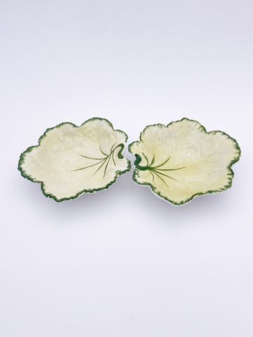 Set of 2 Leaf Dishes