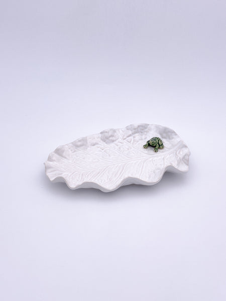 Leaf and Frog Dish