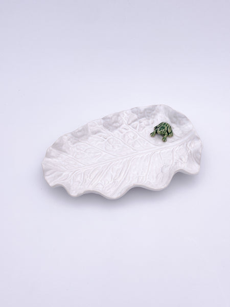 Leaf and Frog Dish